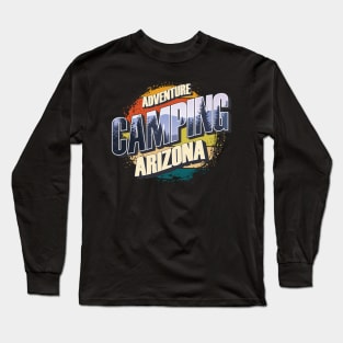 Camping Arizona USA Long Sleeve T-Shirt